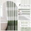 Rideau de douche en coton Sage