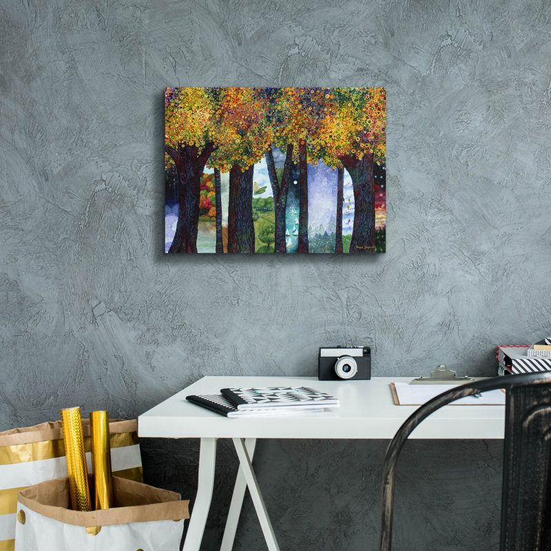 «Lark Manor ™» par Maggie Vandewalle, art mural sur toile, H 12 po x l 16 po