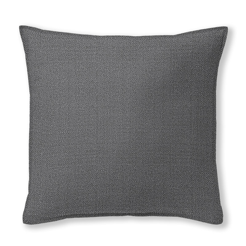 Taie décorative Jasper, Gris, Grand