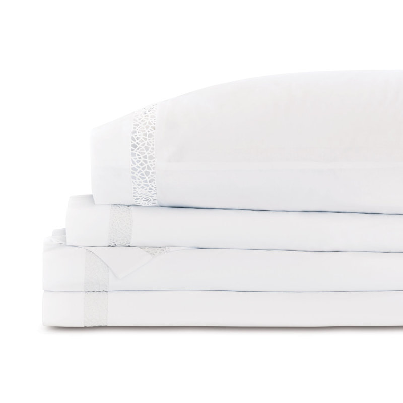 Safira Sheet Set, California King Sheet Set with 2 Pillowcases