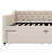 Full Upholstered Tufted Daybed with 2 Drawers