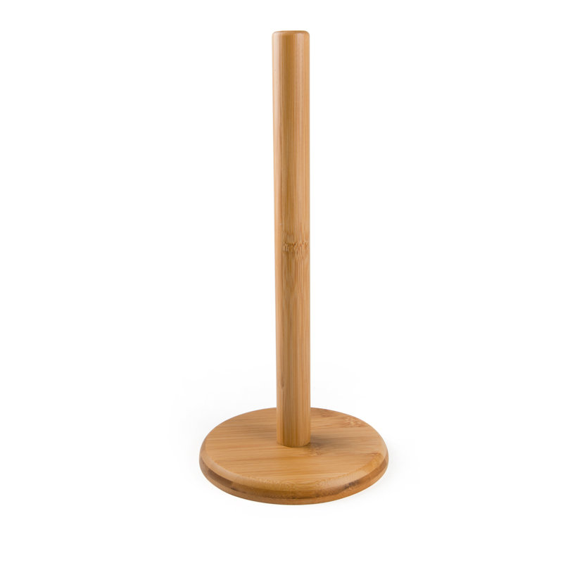 Eco Living Bamboo Paper Towel Holder