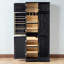 Armoire de cuisine autoportante, rangement de grande capacité, tablettes réglables et tiroir caché, style transitionnel, salle à manger et salon-1949778694