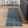 Foundry Select Ruth Trellis Shag Rug Navy Blue