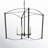 Olive 5-Light Dimmable Geometric Lantern Chandelier -38311198