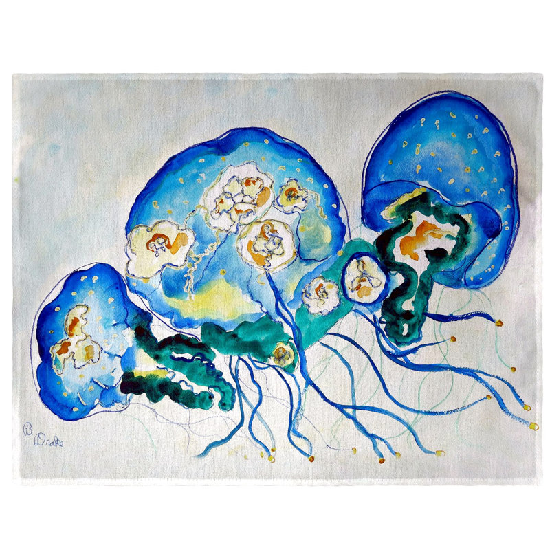 Jessup Polyester Animals/Nature Rectangle Placemat