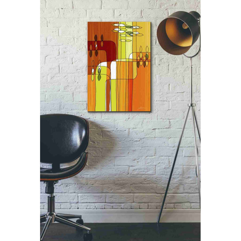 «Uplift II» par James Burghardt, art mural sur toile, H 26 po x l 18 po x P 0,75 po