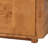 Edony Modern And Contemporary Natural Mappa Burl Wood 2-Door Console Cabinet