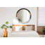 Huldar Glass Flat Wall Mirror