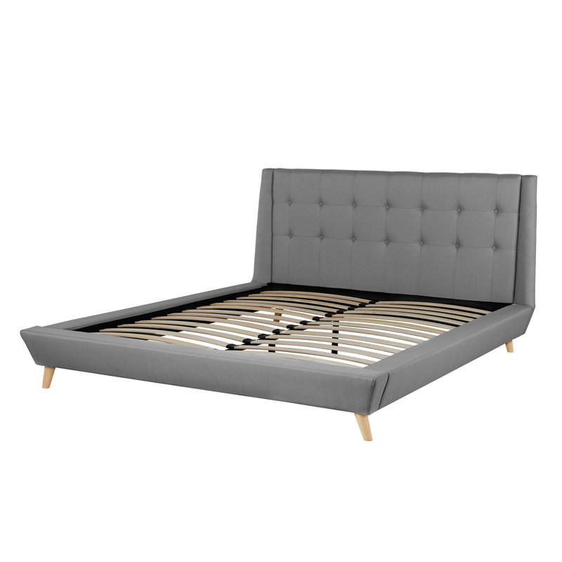 Tovar Upholstered Bed, Grey, Super King (6')