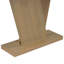 Console, base en V en placage de bois naturel pour une polyvalence classique, parfaite pour exposer vos articles préférés, assemblage facile-439863330