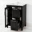 24" Bathroom Vanity with Sink, Bathroom Vanity Cabinet with Two Drawers and Door-226543548