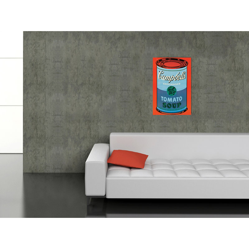 Campbell's Soup Can, 1965 by Warhol - Single Picture Frame Print on MDF