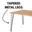 Augusta Rectangular industrial design Dining Table-70093013