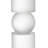 D3.1x15" Palisade Large Glass Candle Holder-1284124713