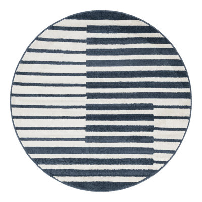 Ivy Bronx Namsen Nathanyl Rug Blue