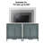 Arshawn Solid Wood 2-Door Accent Cabinet-2115691689