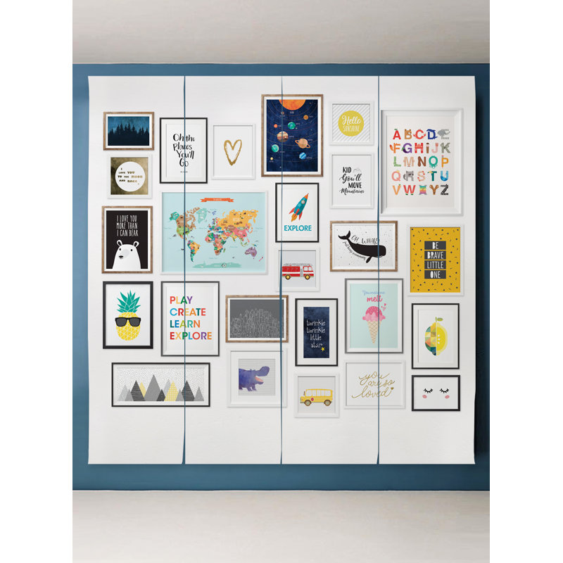 Hoch Wall Mural, 108" L x 96" W