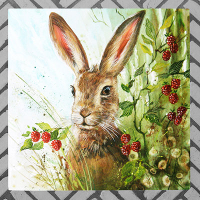 JUDITH YATES Farmhouse Wall Decor on Ceramic