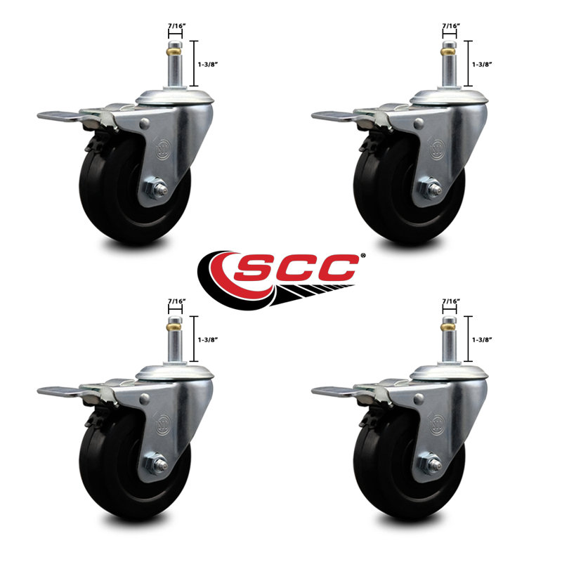 Grip Ring Stem Caster Set