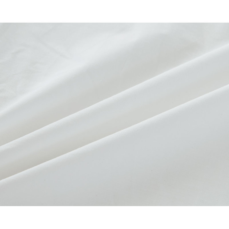 Full Size White Cotton Breathable Mattress Protector