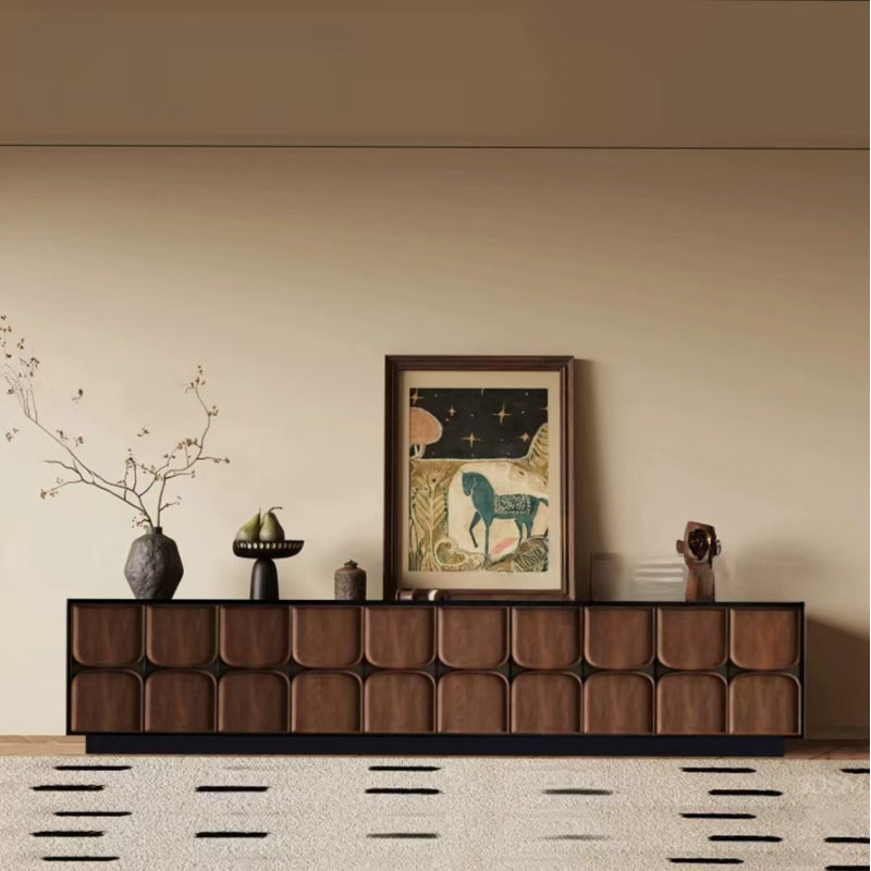 Meuble télé Modern Creative, H 19,69 po x L 86,61 po x l 15,75 po