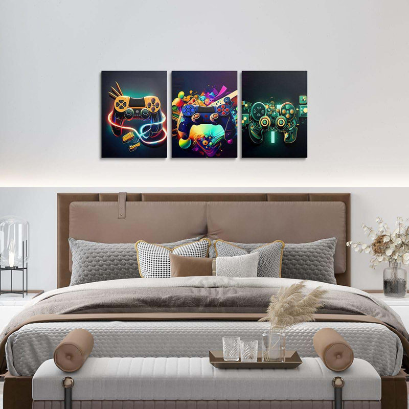 3 Piece Wrapped Canvas Print