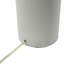 Lampe de table moderne en métal et ciment avec abat-jour tambour