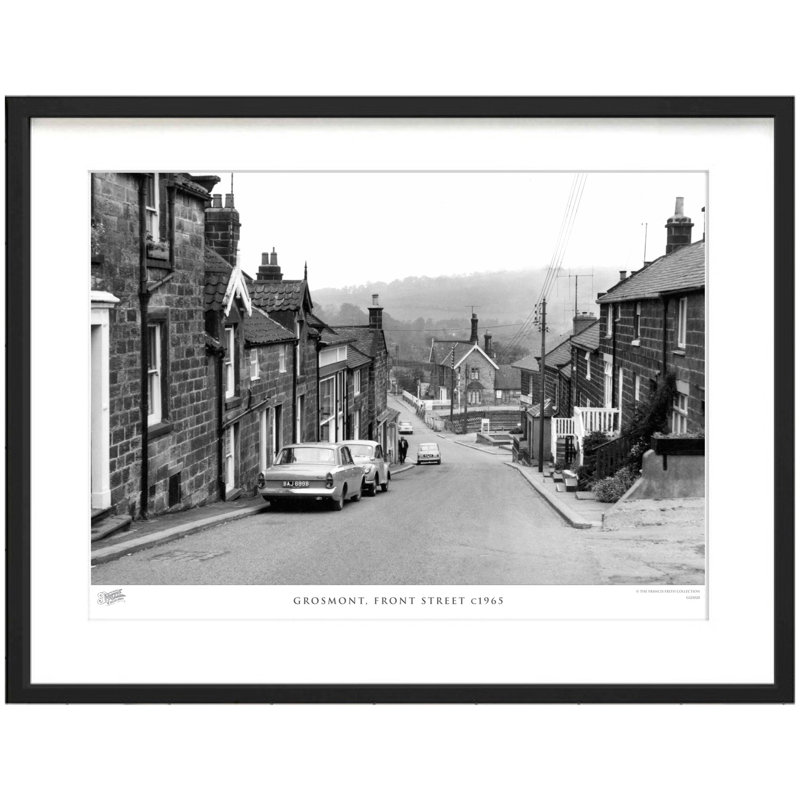 Grosmont, Front Street C1965 - Single Picture Frame Print, 28cm H x 36cm W x 2.3cm D