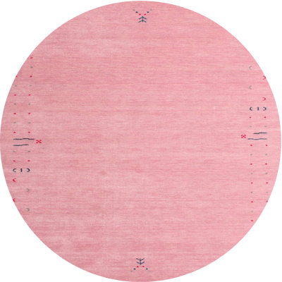 Tapis décoratif rose melorse