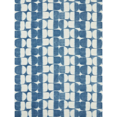 Rift Geometric 100% Linen Fabric
