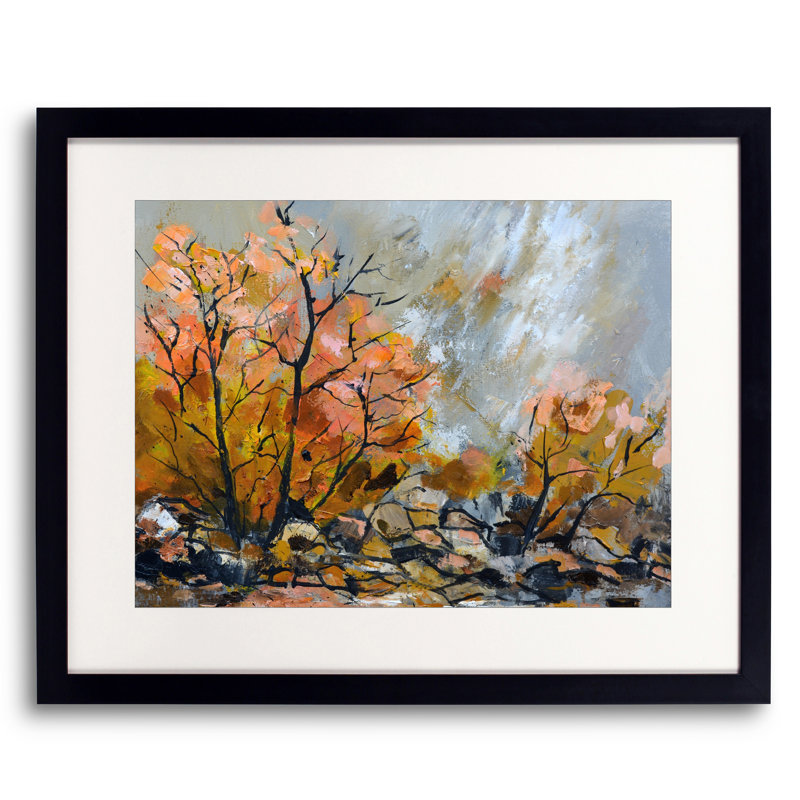 Abstract River Print by Pol Ledent, 16" H x 20" W