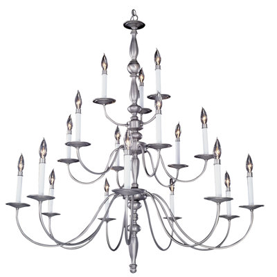 Goetz 18 - Light Dimmable Tiered Chandelier