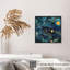 «Landscape and Nature Abstract Starry Night I», reproduction d'art moderne sans cadre-2090469642