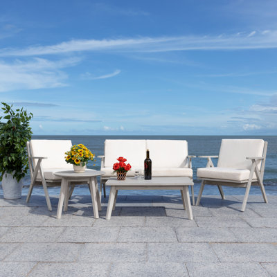 Jose 5 Piece Sofa Seating Group with Cushions