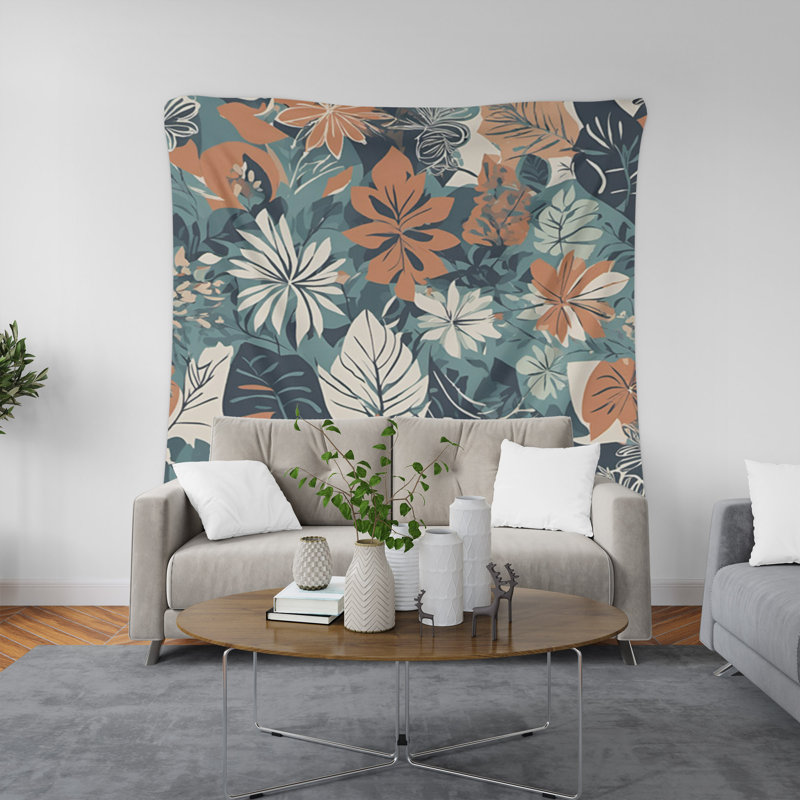 Tapisserie murale, H 80 po x l 68 po