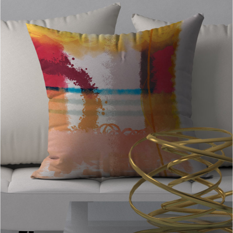  O.K. Housse et insert de coussin carré en épinette, 24" X 24"