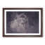 Lion in the Mist in Abstract - Picture Frame Graphic Art Print-55761097-55761096