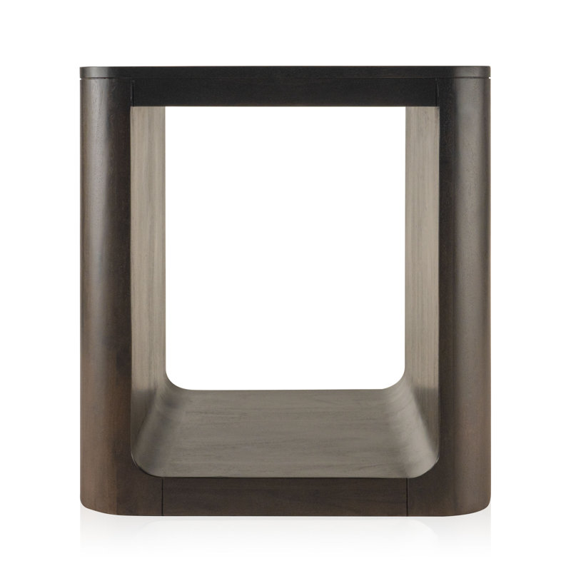 Presley End Table, Dark Walnut