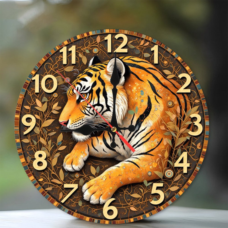 Horse Wall Clock Art
