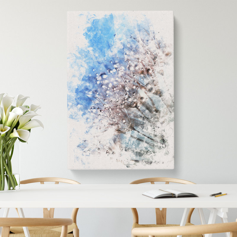 Dewdrops upon a Dandelion - Wrapped Canvas, 60cm H x 40cm W x 3cm D