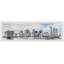 Bridge And The City - Single Picture Frame Panoramic Painting-1003125265