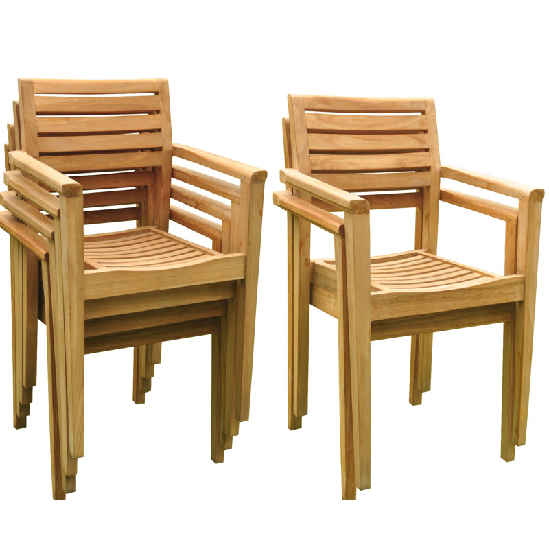 Montana Outdoor Teak Dining Armchair