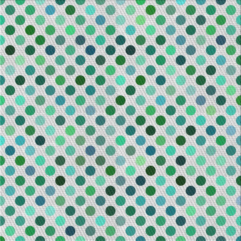 Recker Polka Dots Indoor Rug, Square 6'