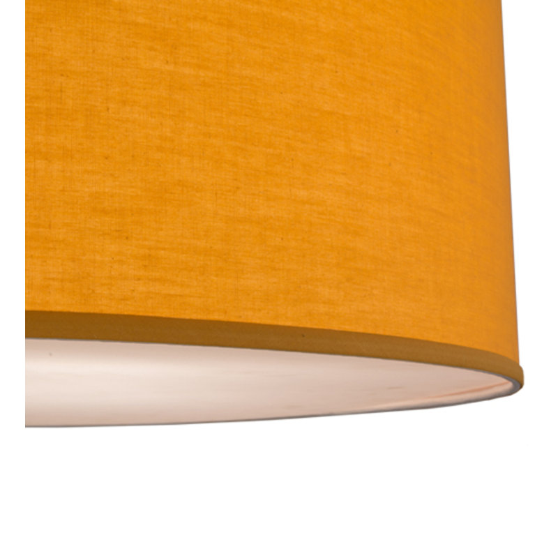 Cilindro 4 - Light Chandelier, 19" H x 27" W x 27" D, Vintage Gold Textrene