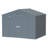 Elite Steel Storage Shed, 10X8, Anthracite-119308515
