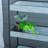 35X12.5X40" Homestead Galvanized Shelf Display 3-Tier