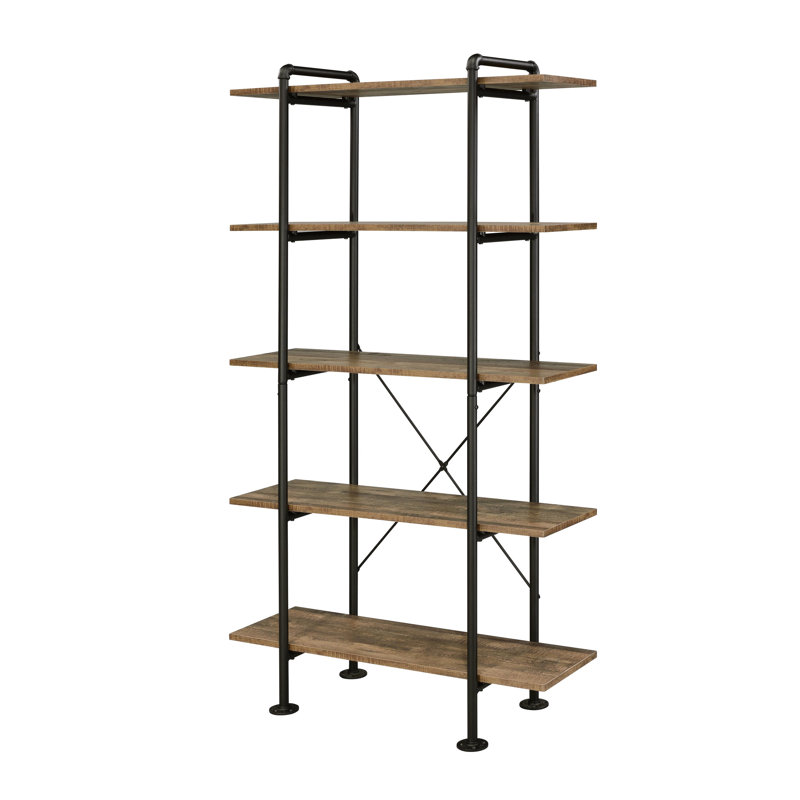 Bibliothèque Rustic Oak