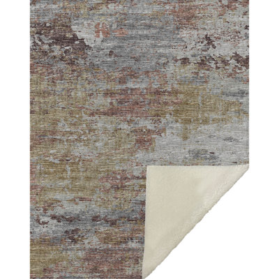 One Pixie Street 50" x 70" Sherpa Throw Blanket