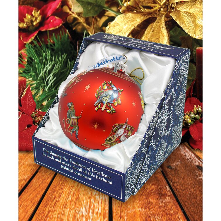 Alice in Wonderland Personalized Metal Christmas Ball Ornament The Holiday Aisle Customize: Yes